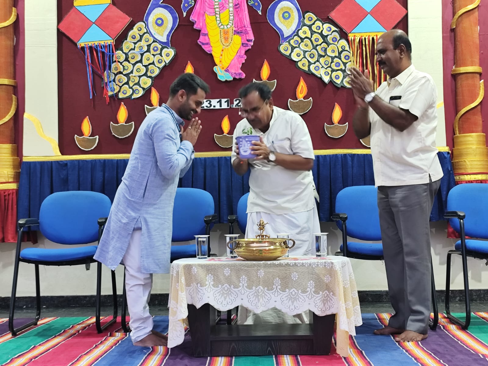 Kartika Deepotsava Celebration in RVK - Vijayanagar-14