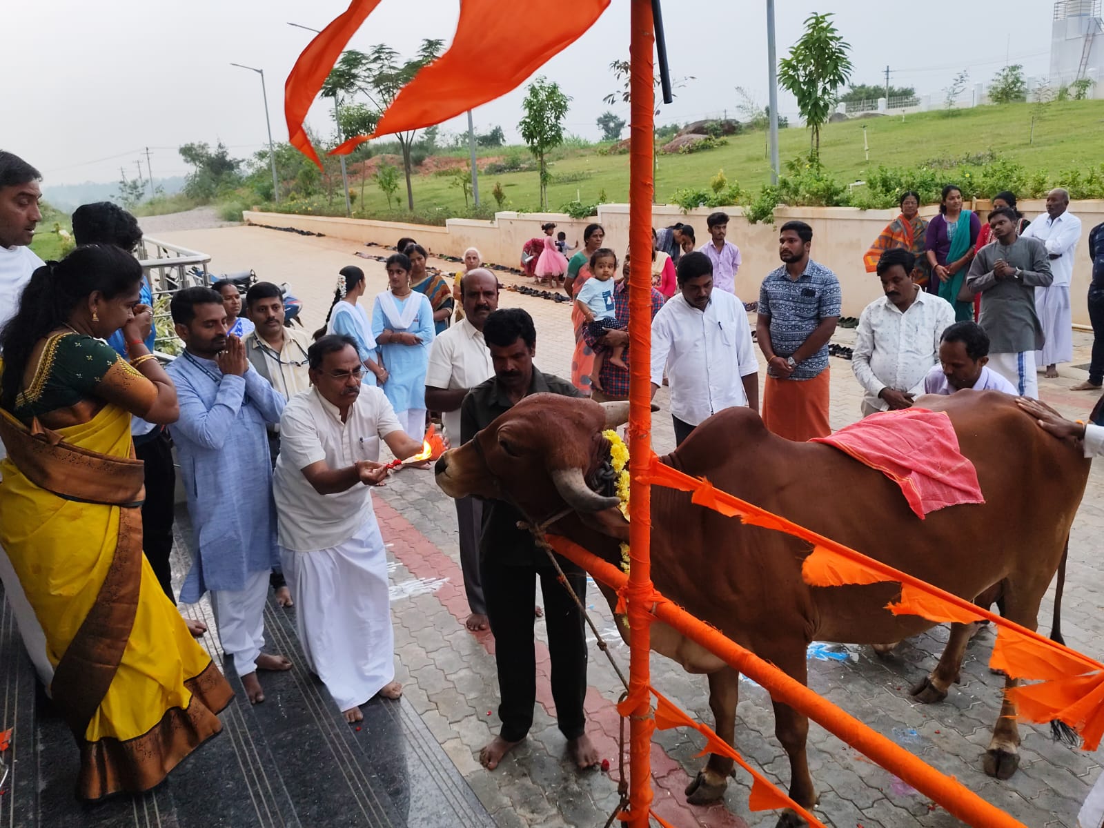 Kartika Deepotsava Celebration in RVK - Vijayanagar-15