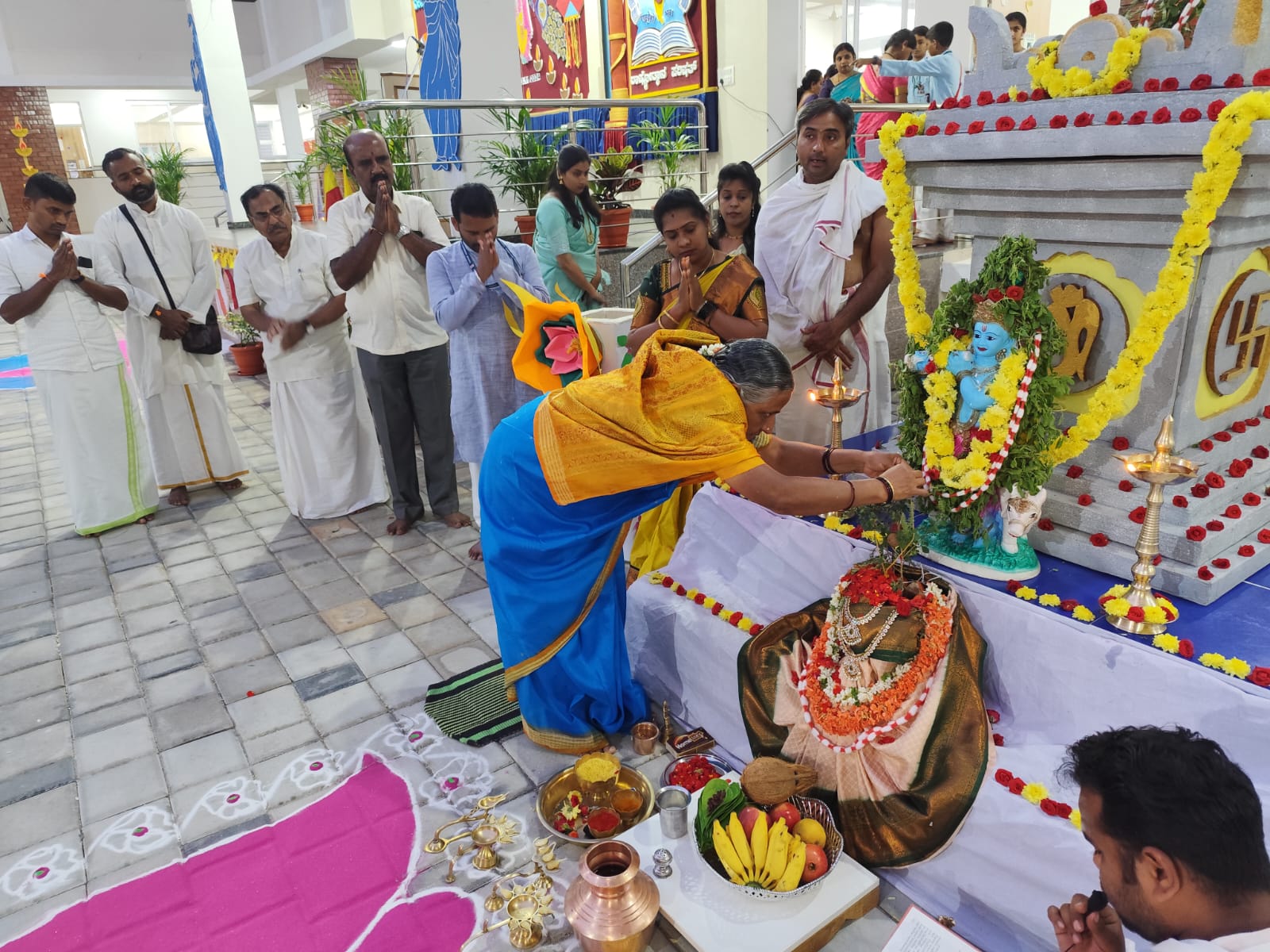 Kartika Deepotsava Celebration in RVK - Vijayanagar-16