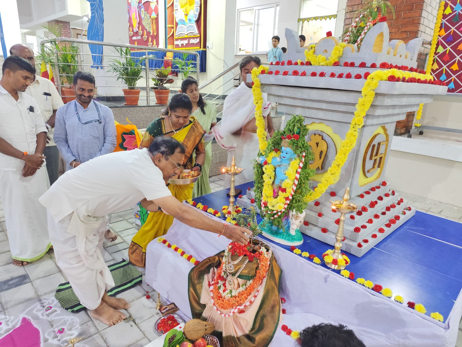 Kartika Deepotsava Celebration in RVK - Vijayanagar-17