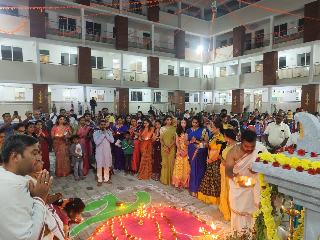 Kartika Deepotsava Celebration in RVK - Vijayanagar-3