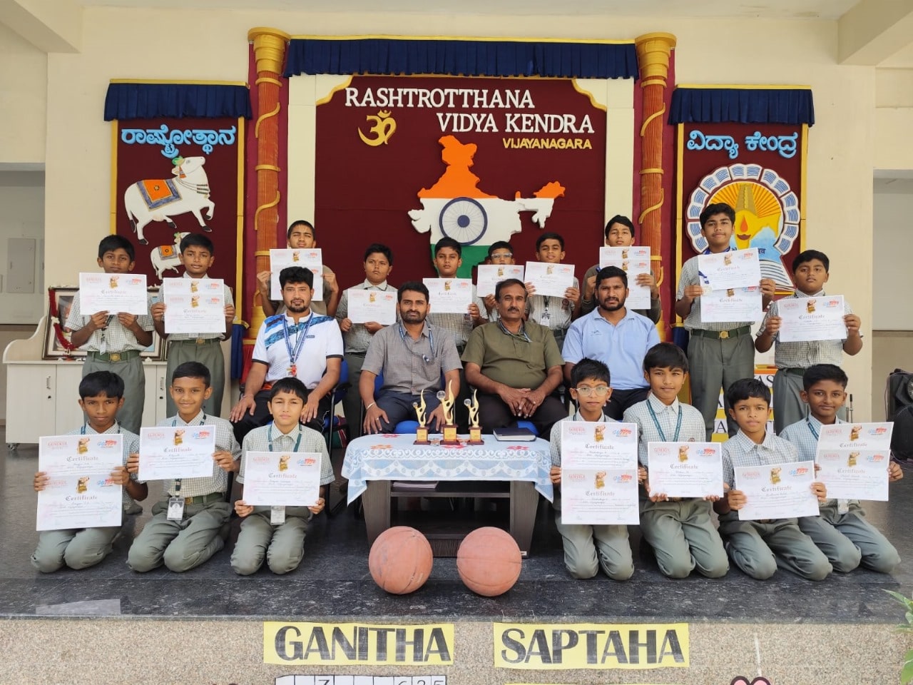 RVK - Vijayanagar Students Shine at Gurukul Olympic 2024-25