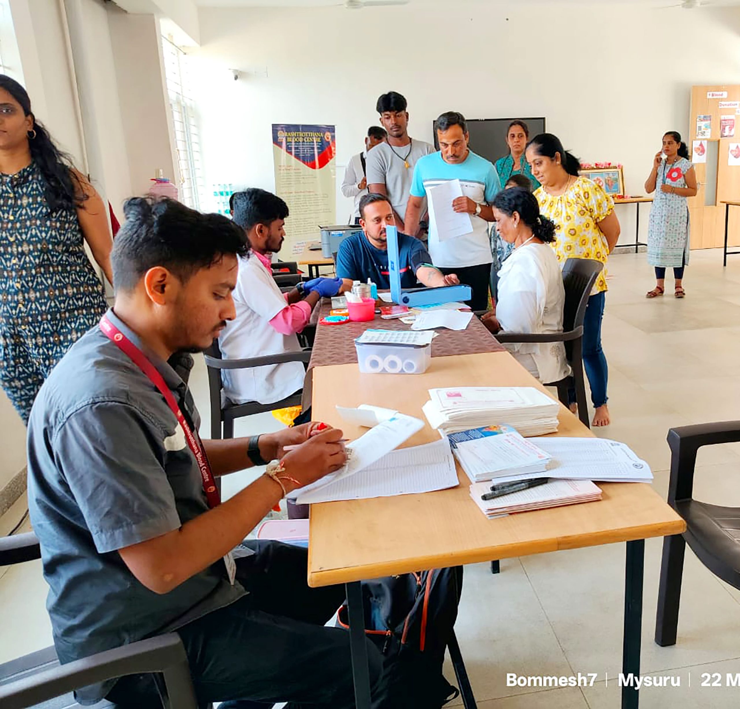 Blood Donation Camp in RVK - Vijayanagar7
