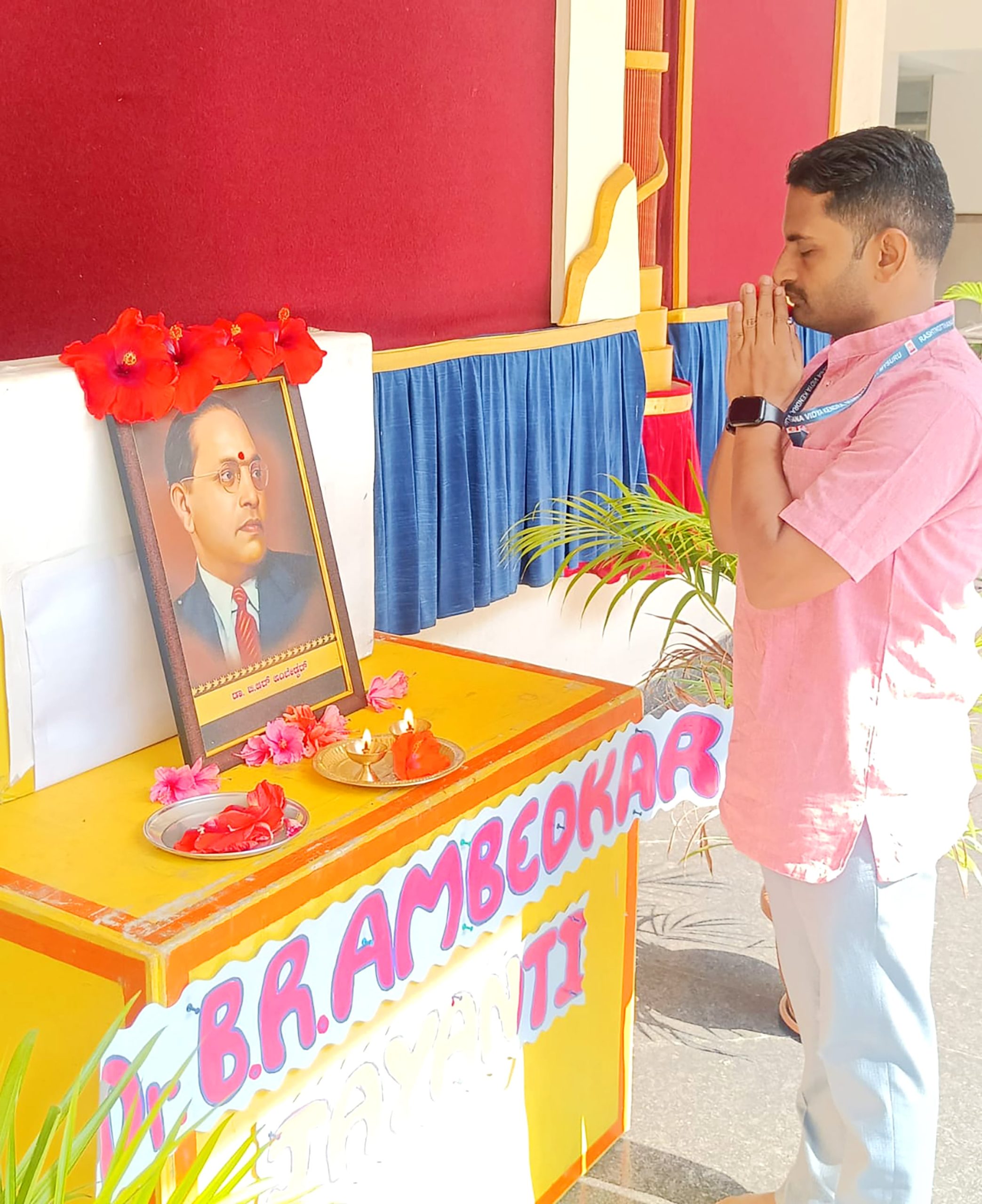Dr. Babasaheb Ambedkar's Birth Anniversary in RVK - Vijayanagar4
