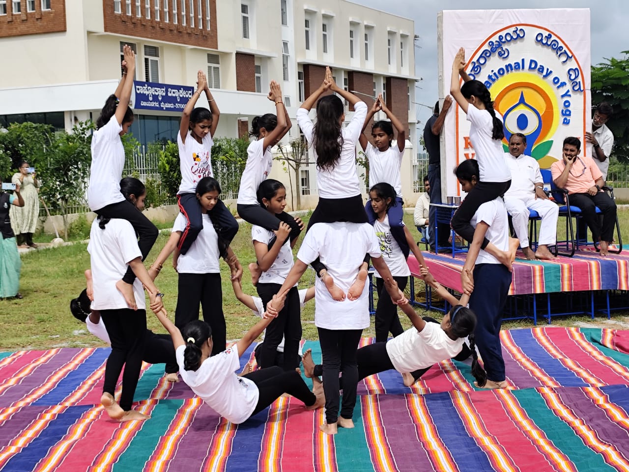 International Yoga Day Celebration in RVK - Vijayanagar (1)