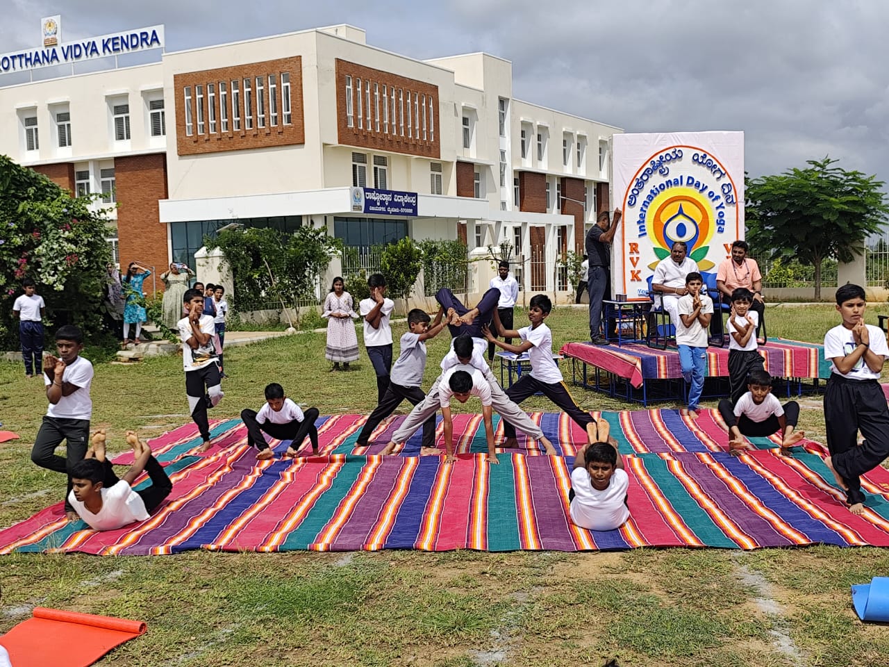 International Yoga Day Celebration in RVK - Vijayanagar (10)