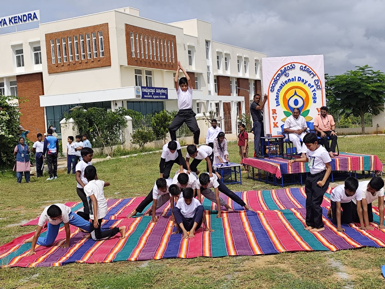 International Yoga Day Celebration in RVK - Vijayanagar (11)