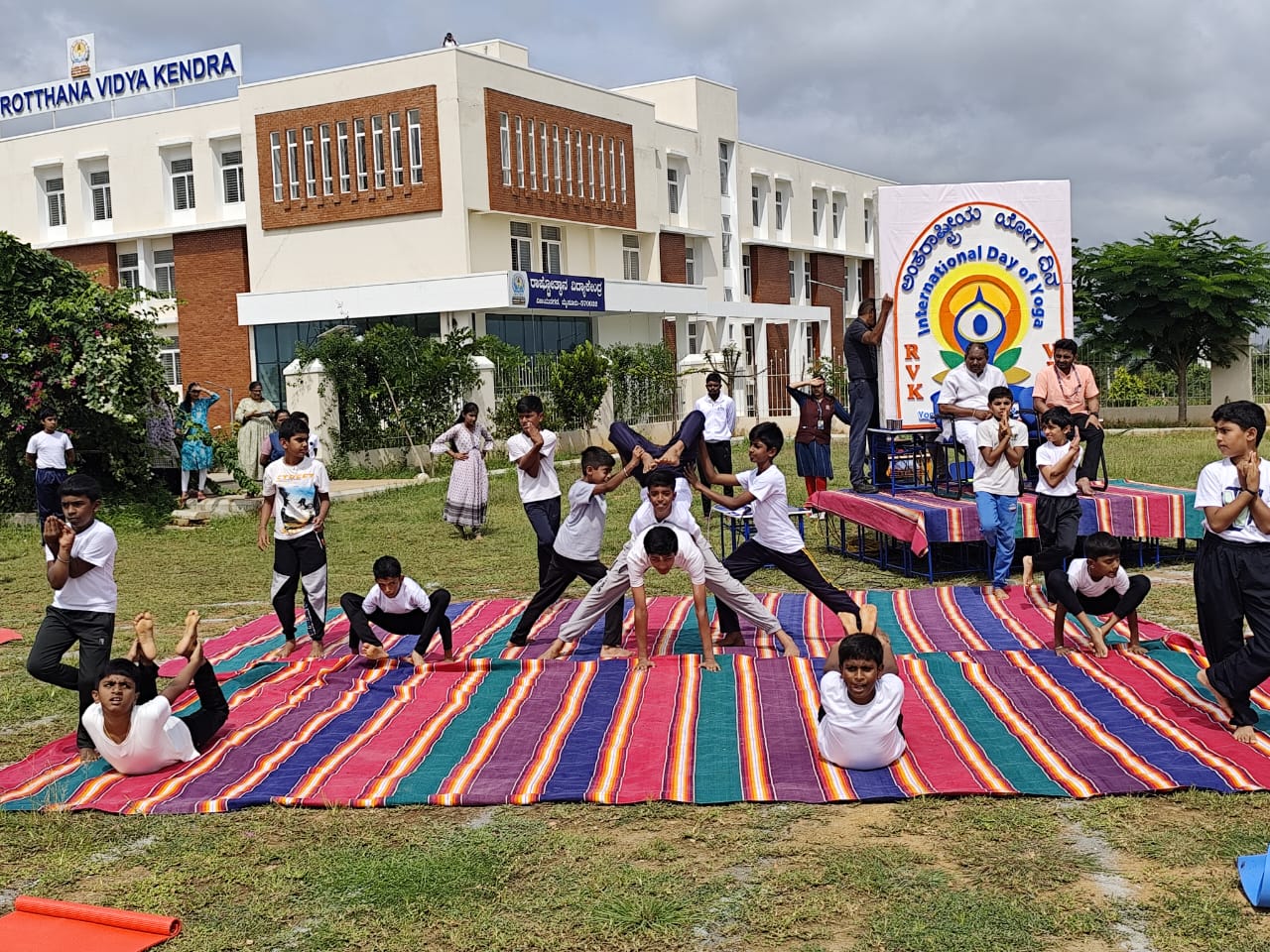 International Yoga Day Celebration in RVK - Vijayanagar (15)