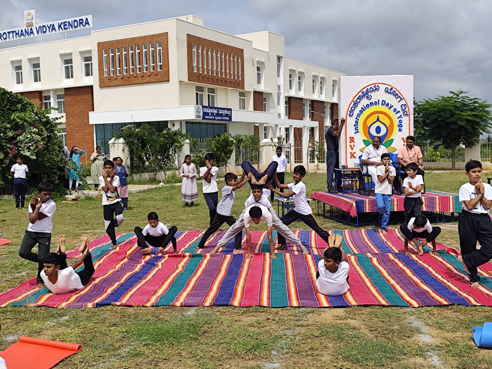 International Yoga Day Celebration in RVK - Vijayanagar (5)
