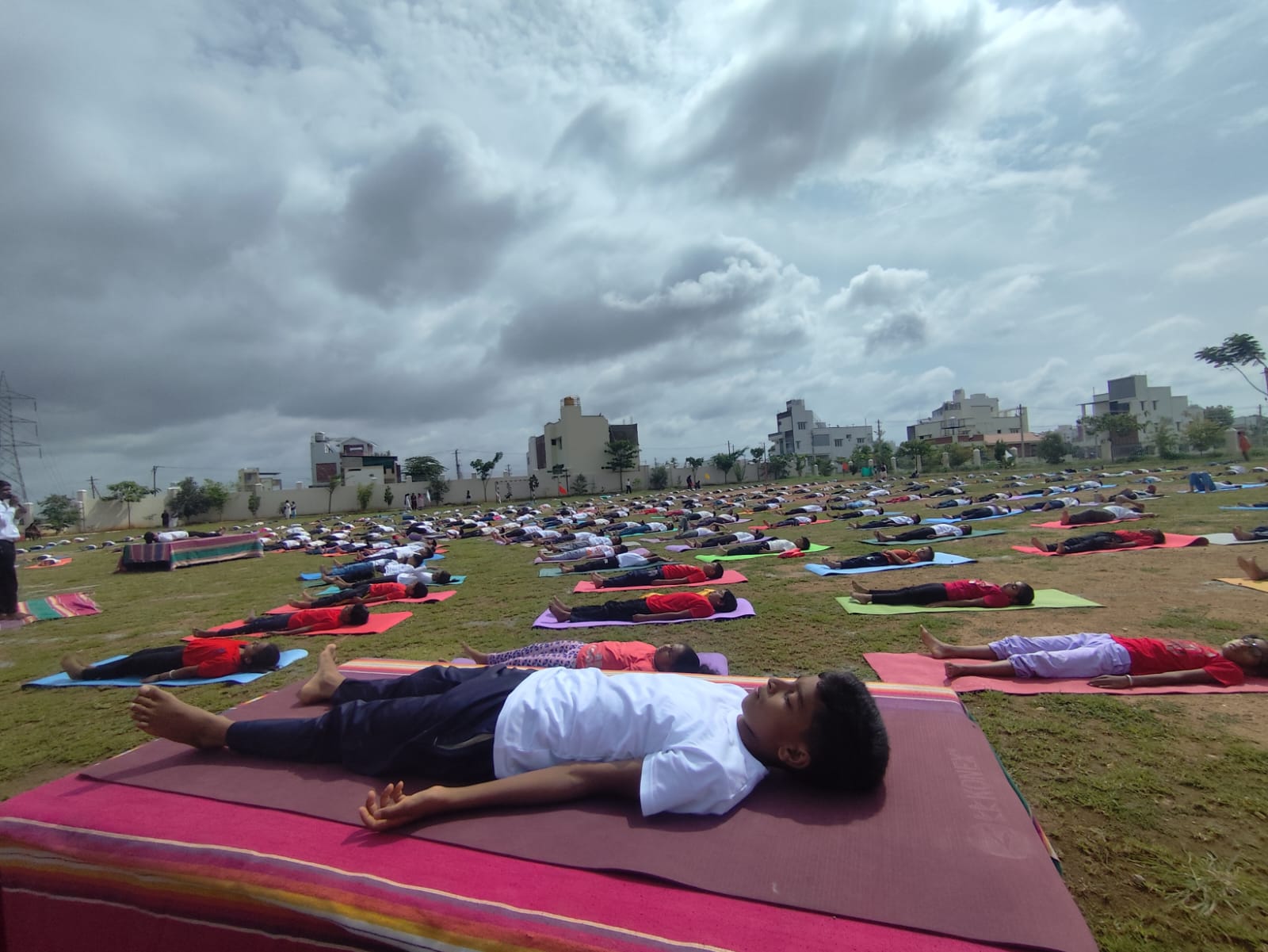International Yoga Day Celebration in RVK - Vijayanagar (6)