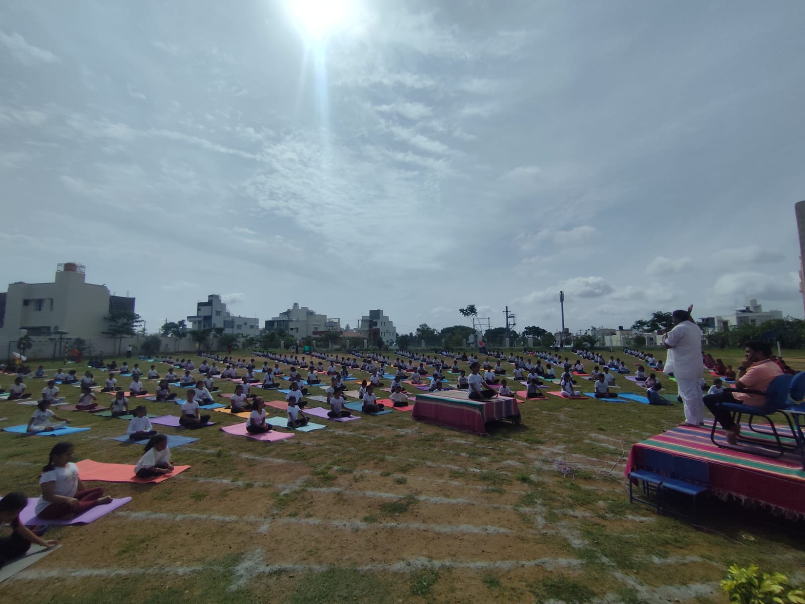 International Yoga Day Celebration in RVK - Vijayanagar (7)